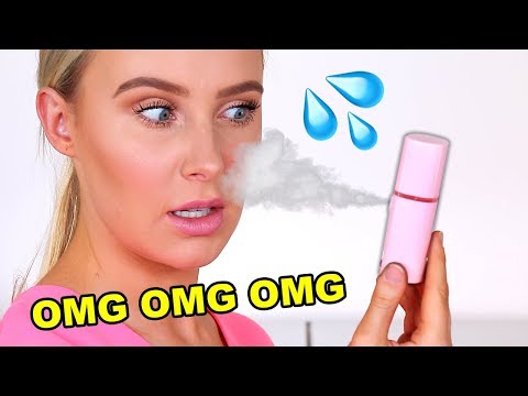 TESTING MAKEUP HUMIDIFIERS! Game Changer or Gimmick"