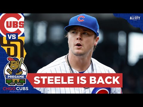 Justin Steele returns for Chicago Cubs tonight vs Padres | CHGO Cubs Postgame