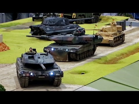 RC TANKS AND MILITARY VEHICLES IN ACTION MILITÄRFAHRZEUGE UND PANZER / Faszination Modellbau 2014 - UCH6AYUbtonG7OTskda1_slQ