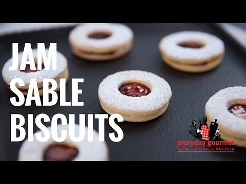 Jam Sables Biscuits | Everyday Gourmet S8 E9
