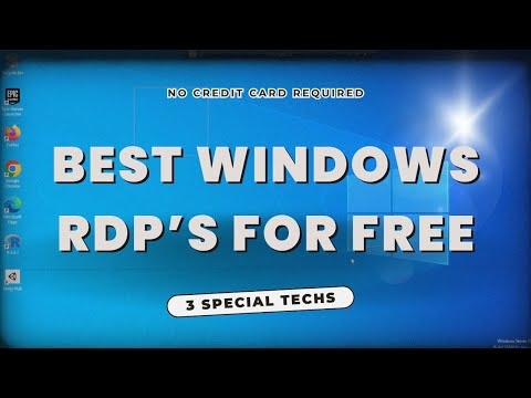 3 ways to get a FREE WEBRDP / ANDROID RDP with NO CREDIT CARD