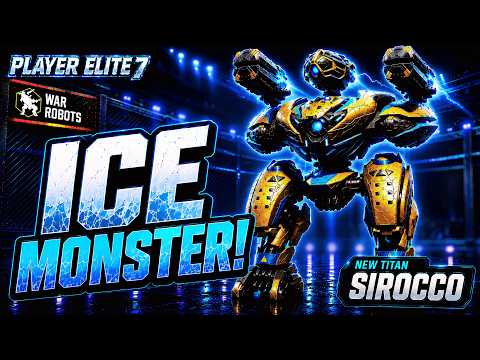 NEW SIROCCO TITAN + OLD ICE ROCKETS = DON’T GET CLOSE! | War Robots Gameplay 🤖