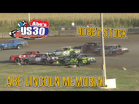 Abe Lincoln Memorial | Hobby Stock | US 30 Speedway | 9-18-2021 - dirt track racing video image
