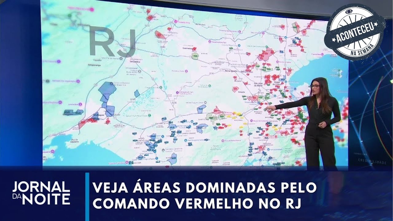 Veja áreas dominadas pelo Comando Vermelho no Rio de Janeiro | Aconteceu na Semana