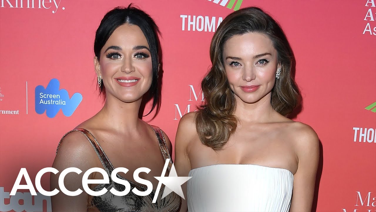 Katy Perry & Miranda Kerr STUN In Rare Red Carpet Appearance Together