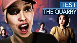 Vido-Test : Das ist der beste Teenie-Horror seit Until Dawn! - The Quarry im Test