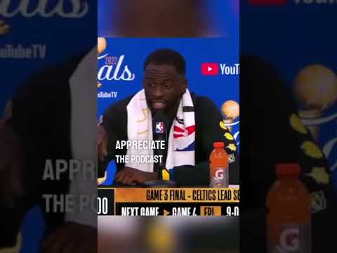 Draymond Green was asked if his podcast could be giving away the Warriors’ game plan video clip