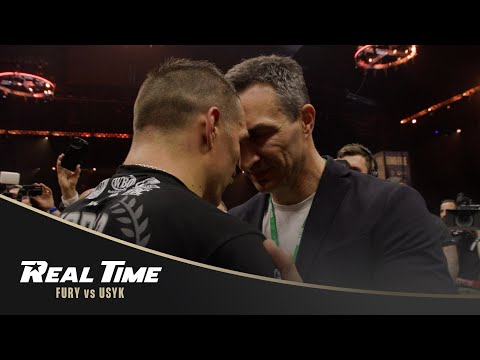 Usyk overcome with emotions after what klitschko tells him | real time epilogue