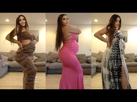 #fashionnova FASHION NOVA CURVE MATERNITY FITS PT.2