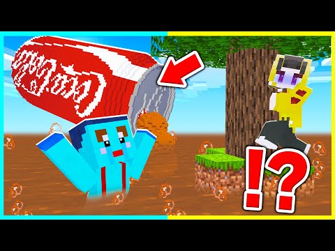 コーラに飲み込まれた世界で生き残るマインクラフト【まいくら / マインクラフト】