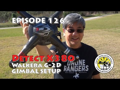 XK Detect X380 EASY Gimbal setup Walkera G-2D on quadcopter - UCq1QLidnlnY4qR1vIjwQjBw