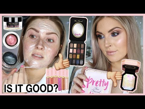 FULL FACE OF TOO FACED! ? Pretty Rich Collection First Impressions