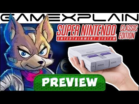 Super NES Classic & Star Fox 2 - Hands-On Preview (UI Revealed, Rewind, Borders, & More!) - UCfAPTv1LgeEWevG8X_6PUOQ