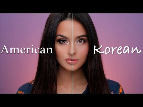 American VS Korean Makeup Tutorial - UCXTAdFsBmxNK3_c8MUvSviQ