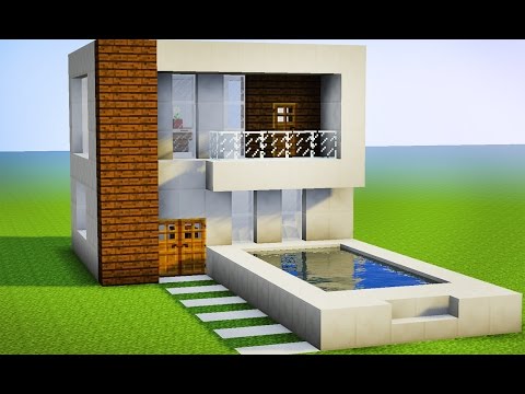 YouTube  Minecraft - Como Fazer Sua Primeira Casa Moderna 