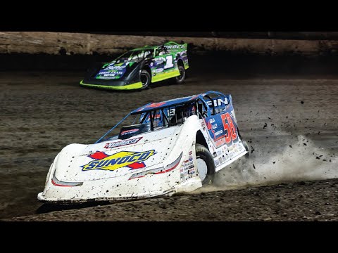 Lucas Oil Late Model Dirt Series | Feature - Thursday - #SilverDollarNationals | Huset's Speedway - dirt track racing video image