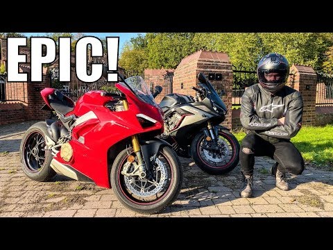 Ducati Panigale V4s vs My Honda CBR650R