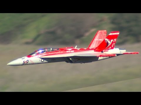 Exceed RC Red Viper F18 EDF Jet at SCCMAS - UC7BicwcRMDu3Ed1CJ7BZsxA