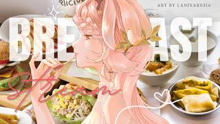 【早餐台】一起吃早餐 我遲到一分鐘做 10 下深蹲 | 高維爾527生日會 #台灣Vtuber