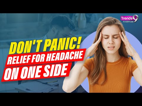 Headache on One Side? Causes, Types & Relief Hacks! #headache #healthcare