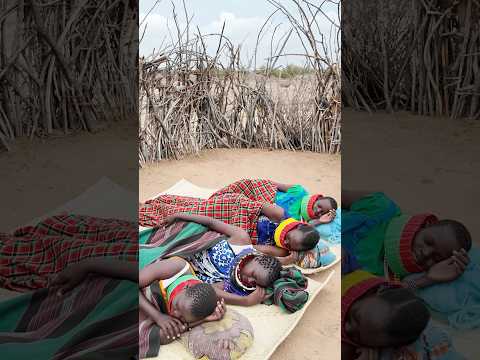 Desert girls sleeping outiside at night in the jungle #morningroutine #desertlife