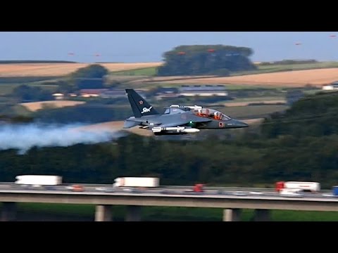 RC EDF Jet Yak-130 , Flight Demonstration , JetPower Messe 2014 *HD* - UCH6AYUbtonG7OTskda1_slQ