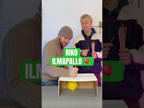 Riko ILMAPALLO JA VOITA 🎈😂