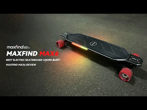 Experience the Future of Riding with Maxfind MAX6 Electric Skateboard!