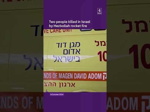Hezbollah rocket kills two in Israel