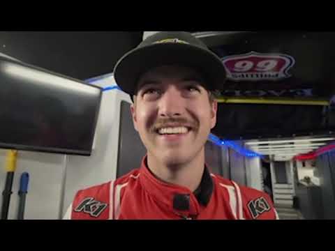 Garet Williamson discusses his third-place finish Friday at Huset's, bouncing back, and more - dirt track racing video image