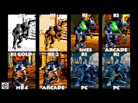 Killer Instinct SABREWULF Graphic Evolution 1994-2016 | GB GBC SNES N64 ARCADE PC | PC ULTRA - UCwGyYaPscnwhXEpNdQOuG4g