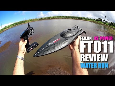 FEILUN FT011 High Speed Brushless Racing Boat Review - Part 2 - [Water Run, Pros & Cons] - UCVQWy-DTLpRqnuA17WZkjRQ