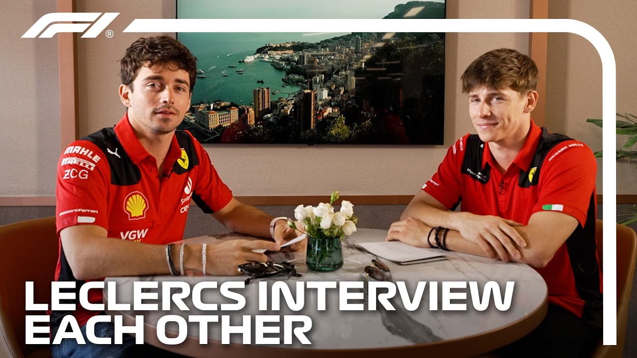 Charles And Arthur Leclerc Interview Each Other