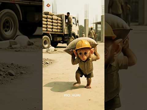 Baby Monkey Rio - proof that kindness comes in the smallest form🐒