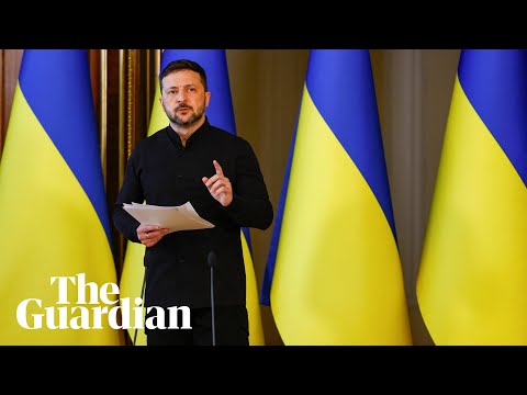 Volodymyr Zelenskyy holds a press conference after Putin skips Turkish talks – watch live