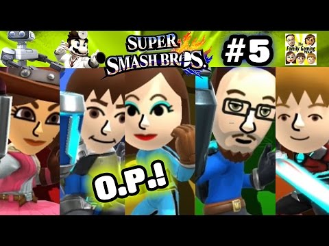 FGTEEV Super Smash Bros Wii U Family Mii Battle! Skylander Dad is O.P.! Part 5 - UCC-RHF_77zQdKcA75hr5oTQ