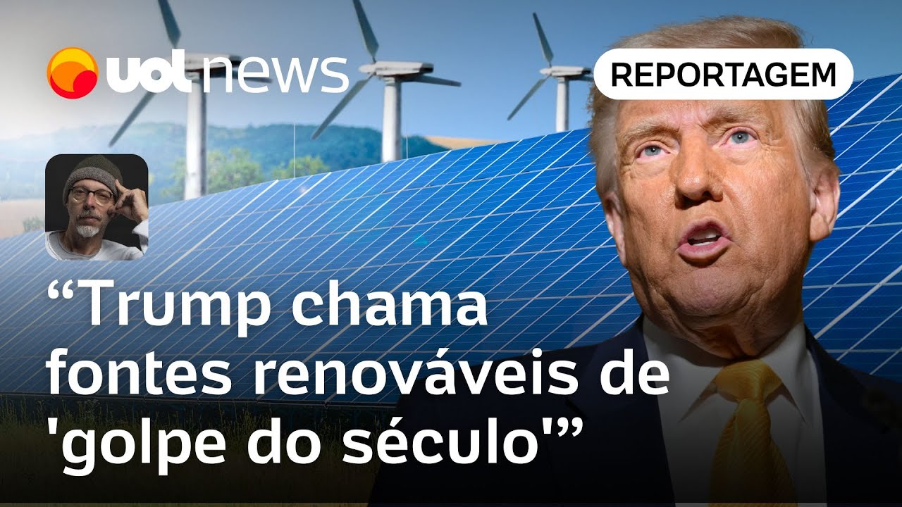 Trump chama fontes renováveis de golpe do século e promete barrar projetos | Padilha