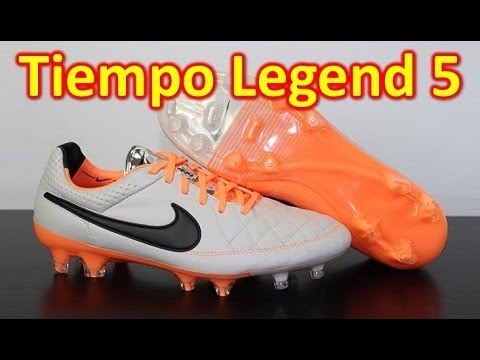 Nike Tiempo Legend 5 Desert Sand/Atomic Orange - Unboxing + On Feet - UCUU3lMXc6iDrQw4eZen8COQ