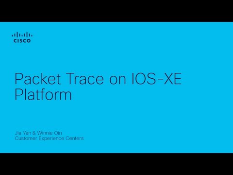 Packet Trace on IOS-XE platform