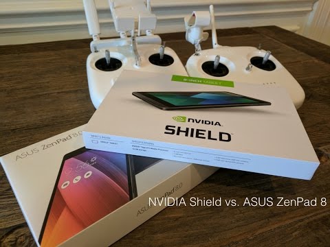 NVIDIA Shield K1 vs  ASUS ZenPad2 Best Tablet Flies the Drone! - UCmTEzLSecWozHOMMJUnOpaw
