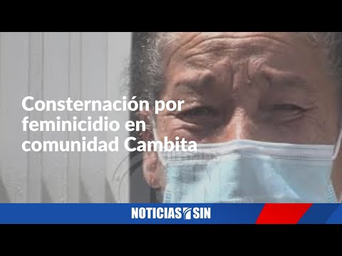 Consternación por feminicidio en comunidad Cambita