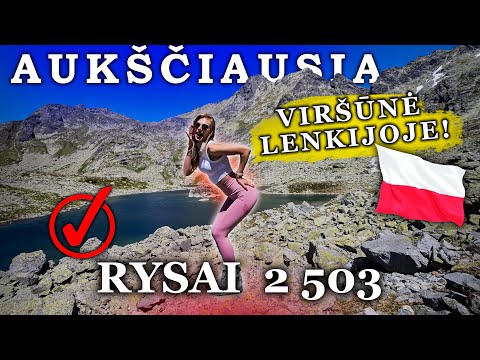 Slovakijos Tatrai 2025: šturmuojam aukščiausią Lenkijos viršūnę – Rysai. Ar verta?