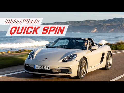 2021 Porsche 718 Cayman GTS & 718 Boxster GTS | MotorWeek Quick Spin
