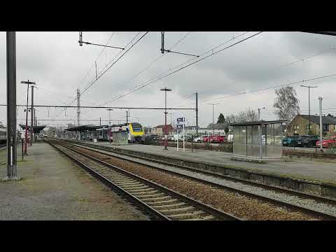 Crossrail 1266 284-9 + Wagons RailAdventure Z41590 Enghien (BE) (6 mars 2023)