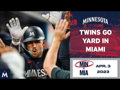 Twins vs. Marlins Game Highlights (4/3/23) | MLB Highlights video clip