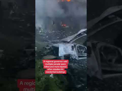 Multiple people killed in Russian strike on President Zelenskyy's hometown Kryvyi Rih
