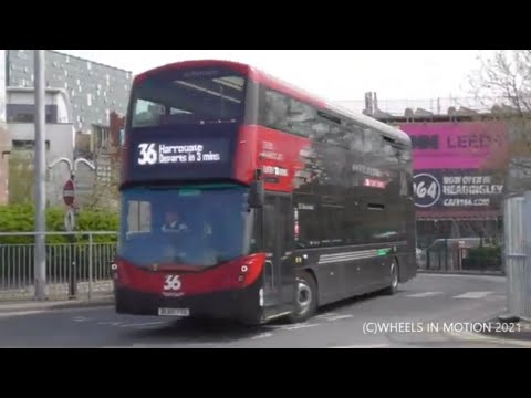 Buses around Leeds City Centre
