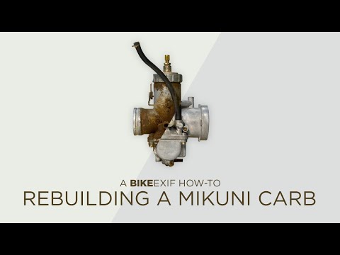 Bike EXIF HOW TO: Tear down, clean and reassemble a Mikuni round-slide
carburetor.