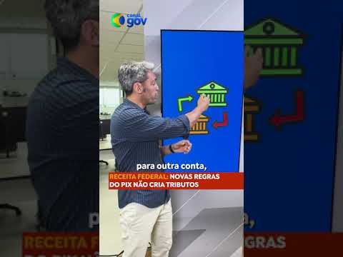 PIX NÃO VAI SER TAXADO: ENTENDA ANÚNCIO DA RECEITA FEDERAL #economia #pix #noticias #receitafederal