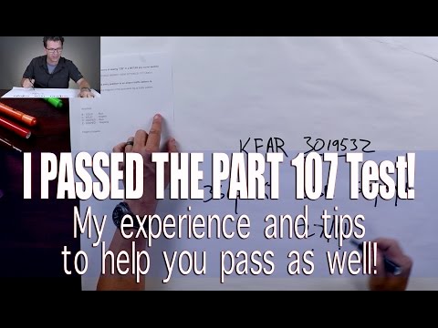 I Passed the FAA Part 107 AKT Test! My tips to help you pass uas drone - UC0y5uY7vEXZJdDeYH4UwEAQ
